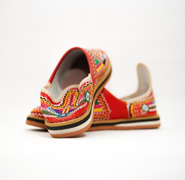 Babouche marocaine en cuir