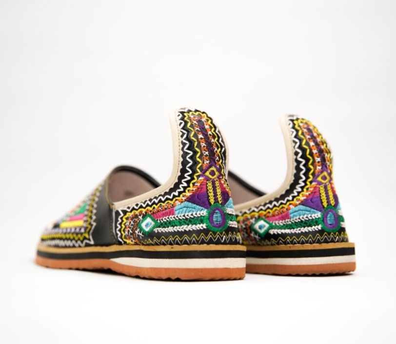 Babouche marocaine en cuir