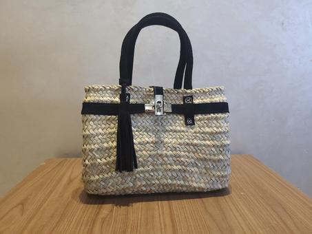 Sac à main en paille