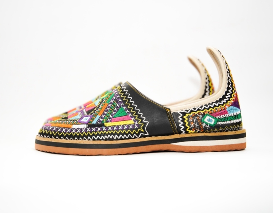 Babouche marocaine en cuir