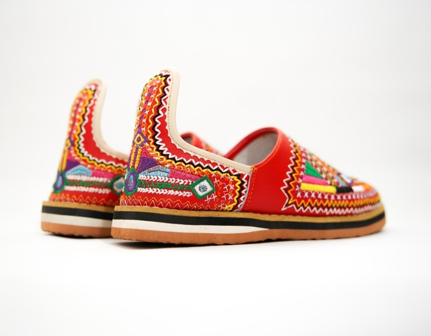 Babouche marocaine en cuir