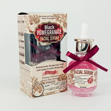 BLACK POMEGRANATE  Fruit Of The Wokali سيروم الرمان الاسود للبشرة لتفتيح البشرة ومحاربة الشيخوخة