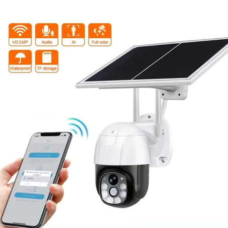 Caméra Wifi Solaire - 1080P- IP