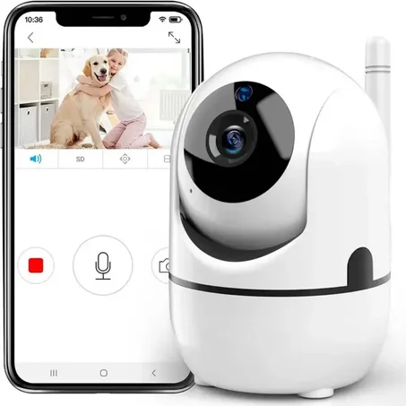 Caméra de Surveillance IP Wifi 2MP, pour  Maison Intelligente, V380Pro .