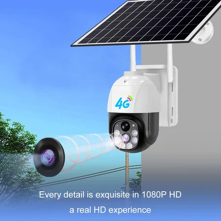 Caméra Wifi Solaire - 1080P- IP