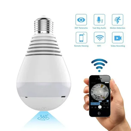 Caméra Ampoule  Wifi, V380Pro