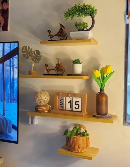 🔥 عرض خاص: 4 رفوف حائطية عصرية فقط بـ 149 درهم 🔥