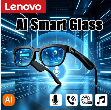 Lenovo Smart Vision 2026  |  نظارات لينوفو الذكية الجديدة مع بلوتوث وكاميرا