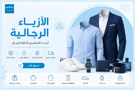 الأزياء الرجالية