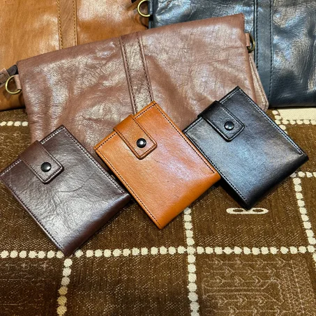 portefeuille homme cuir - محفظة رجالية جلد طبيعي
