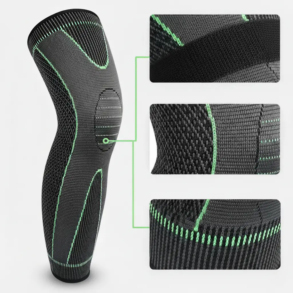 واقيات الركبة غير القابلة للانزلاق -قطعة واحدة-