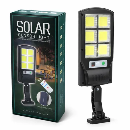 كشاف شمسي ذكي مع كاشف حركة