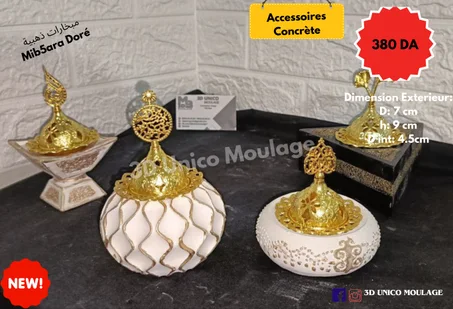 Accessoire DIY (Concrete, Resine, Bougies, Savon)