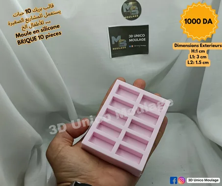 BRIQUE 10 pieces قالب بريك 10 حبات