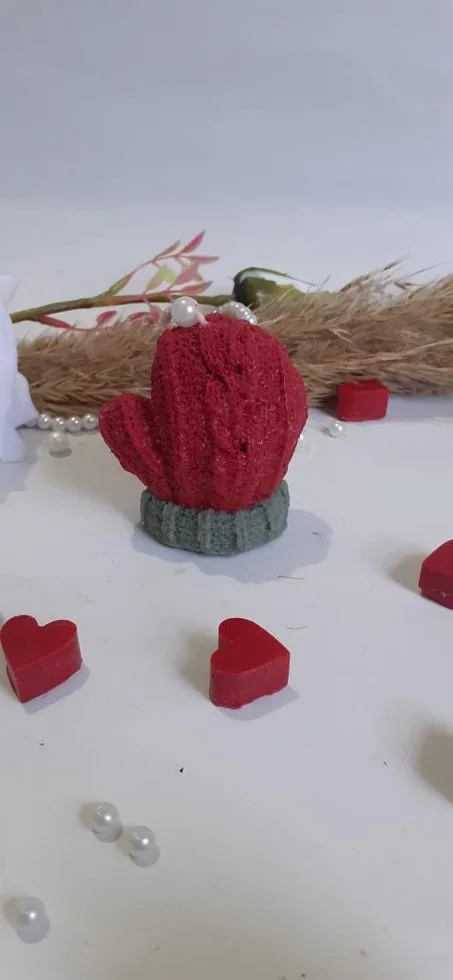 Bougie Gant neige شموع قفاز الثلجي