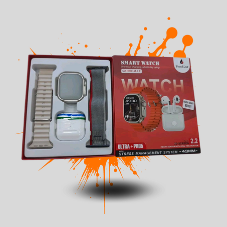 ساعة +سماعات