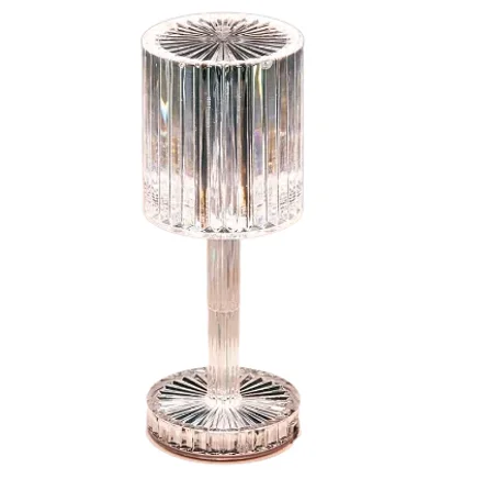 جديد مصباح الكريستال 16 لون قابل للشحن