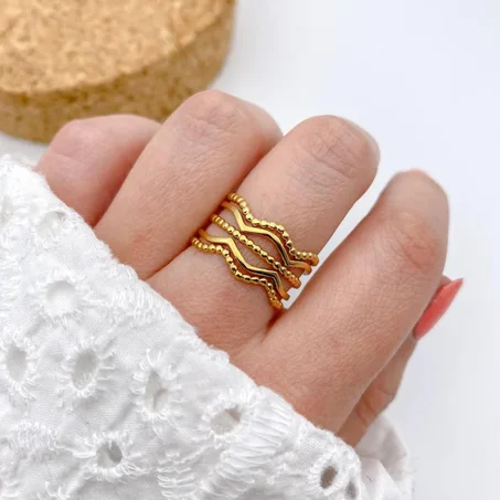 Bague ajustable «𝓠𝓾𝓮𝓮𝓷»