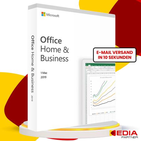 Microsoft Office 2019 Home & Business Mac Software Mail Key Shipping Full Version