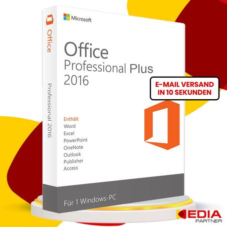 Microsoft Office 2016 Professional Plus Software Email Key Shipping Full Version