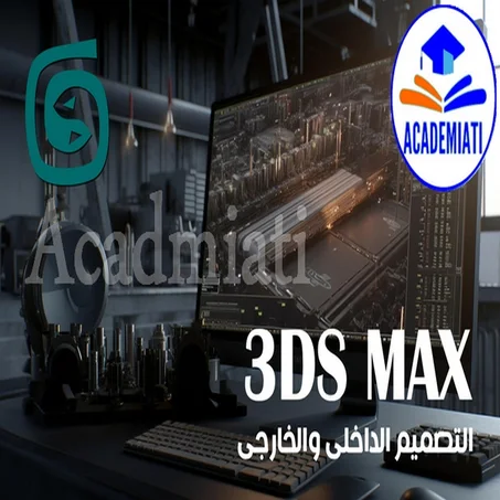 AutoDesk 3DS Max التصميم الداخلى والخارجى وبناء المجسمات وتحريكها وإضافة الإضاءة