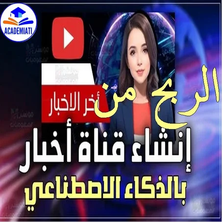 الربح من اٍنشاء قناة اٍخبارية على يوتوب بالذكاء الصناعي Chaine Youtube Avec AI