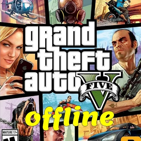 لعبة جيتيا 5 بدون نات GTA5 offline مدة 26 شهر
