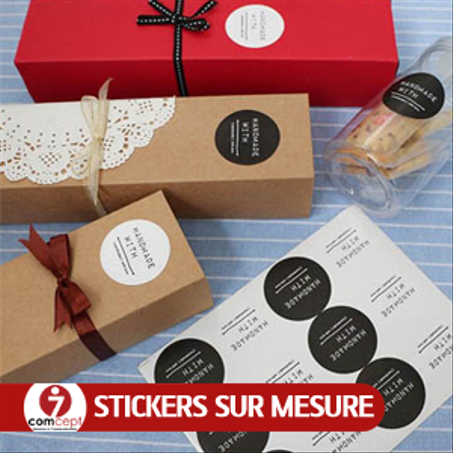 Stickers sur mesure - Autocollant personnalisé