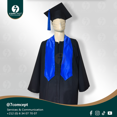 Toge universitaire BLEU