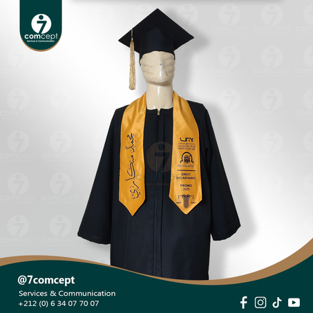 Toge universitaire Jaune