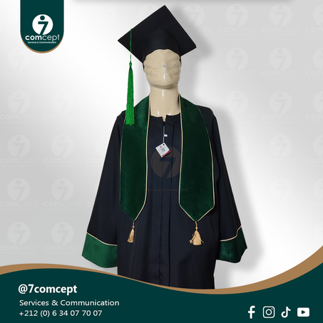 Toge universitaire Mobra Vert Royal