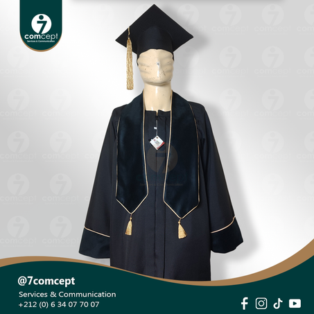 Toge universitaire Mobra Noir