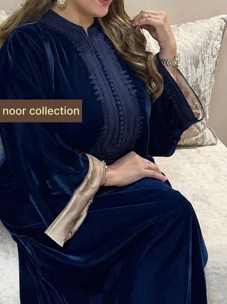 👑قفطان موبرة👑