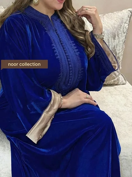 👑قفطان موبرة👑