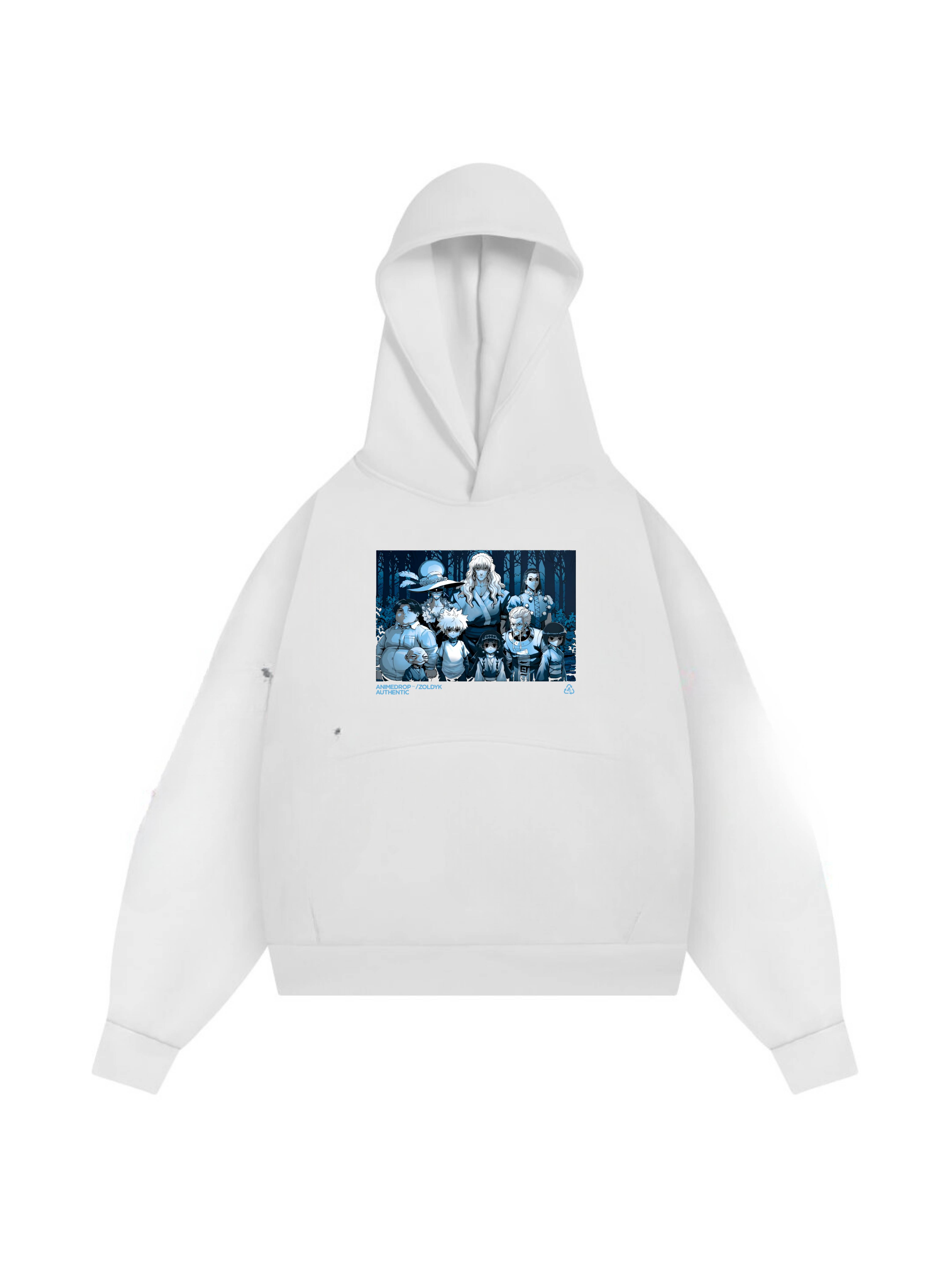 White Hoodie ZOLDYK V1