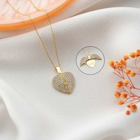 Love Took My Heart Necklace