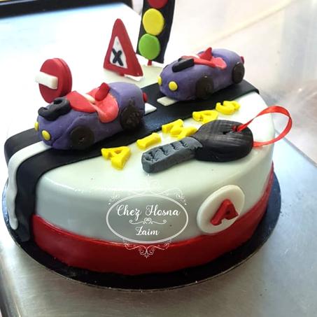 gateau permis de conduire