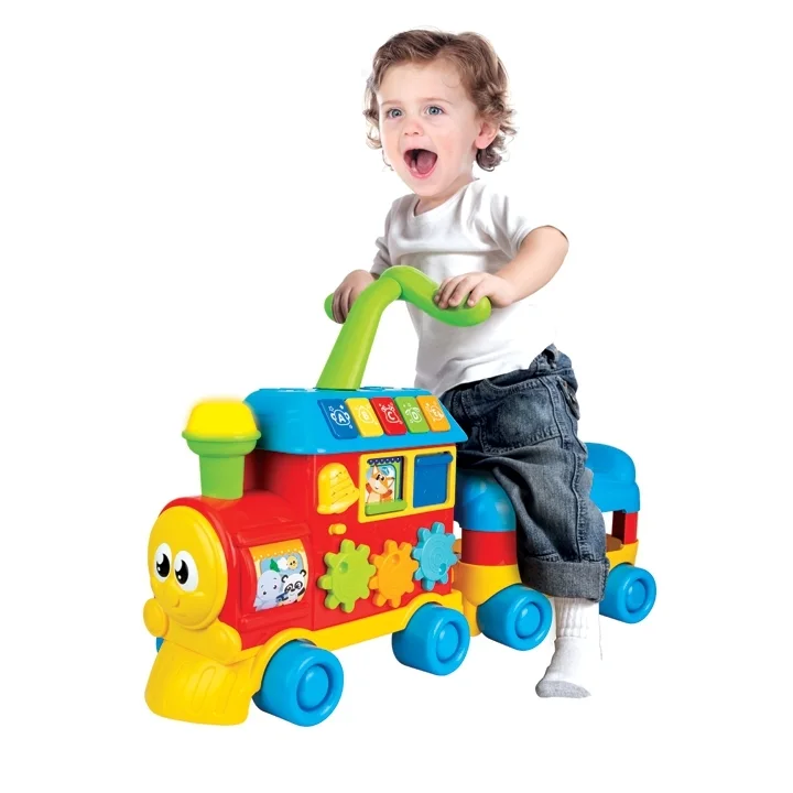 🚂 Train éducatif Walker Ride-On Winfun – Jouet évolutif 3 en 1