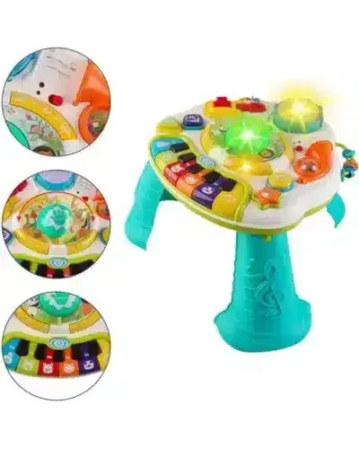 Kids Melody Table d’activité musicale multifonction