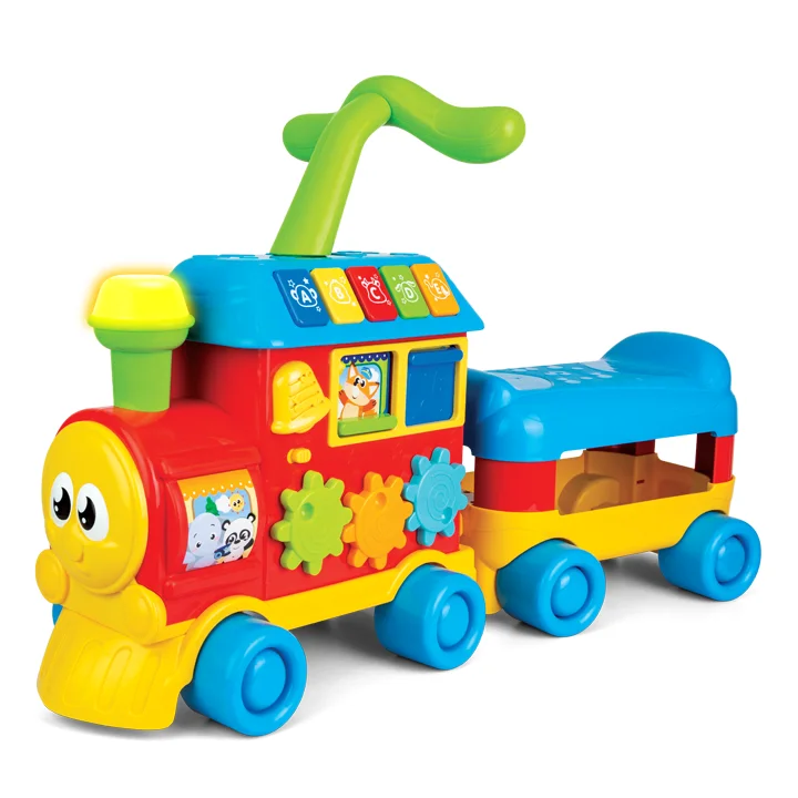 🚂 Train éducatif Walker Ride-On Winfun – Jouet évolutif 3 en 1