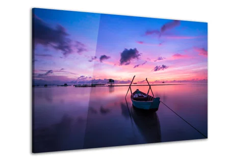 لوحة فنية بليكسي كلاص – قارب عند الغروب