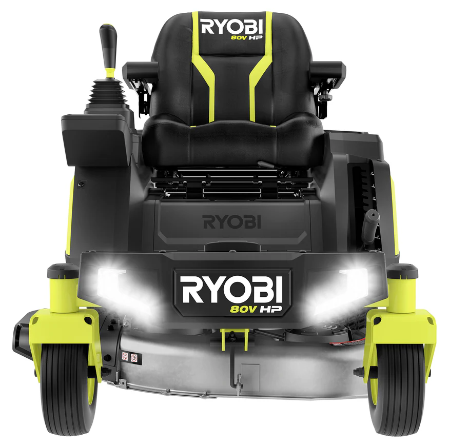 RYOBI 80V HP Brushless 30 in. Battery Electric Cordless Zero Turn Riding Mower with (2) 80V 10 Ah Batteries and Charger