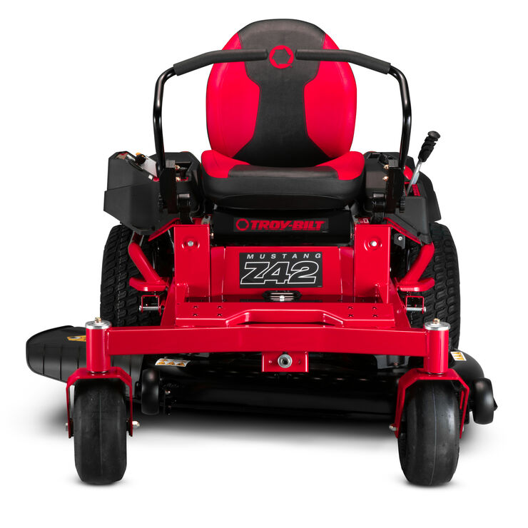 Troy-Bilt Mustang 42 in. 22 HP V-Twin Kohler 7000 Series Engine Dual Hydrostatic Drive Gas Zero Turn Riding Lawn Mower