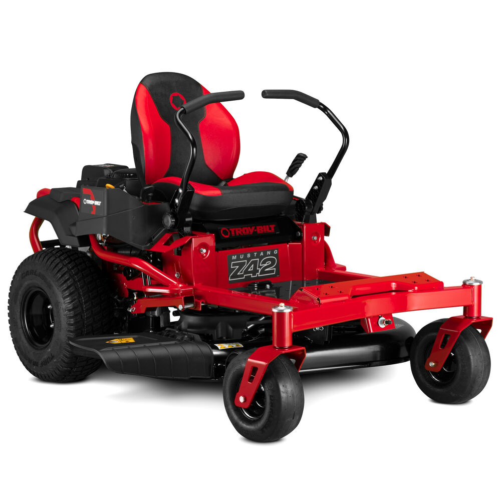 Troy-Bilt Mustang 42 in. 22 HP V-Twin Kohler 7000 Series Engine Dual Hydrostatic Drive Gas Zero Turn Riding Lawn Mower