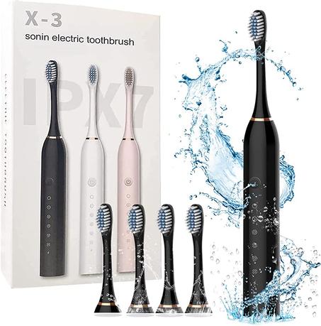 فرشاة أسنان كهربائية متعددة الوظائف قابلة لإعادة الشحن ✚ توصيل مجاني لحد باب البيت و الدفع عند الاستلام