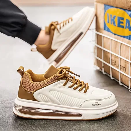 حذاء رياضي رجالي منخفض - جزء علوي من البولي يوريثان ونعل مطاطي