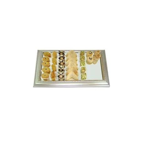 Plateau à servir miroir 34*44cm , البلاطو و مرايا 2 في 1 العجيب ، الدفع عند الاستلام و التوصيل مجانا تال باب الدار