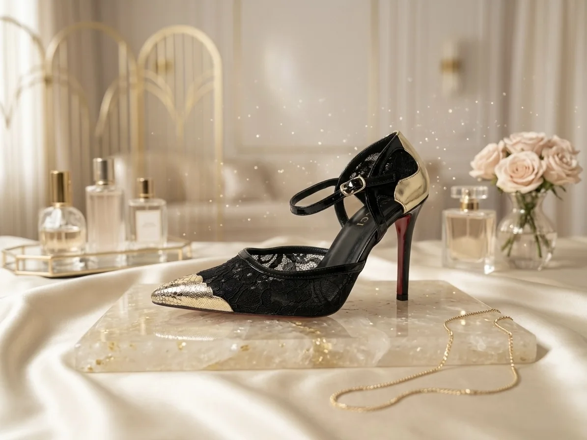 black dentelle
