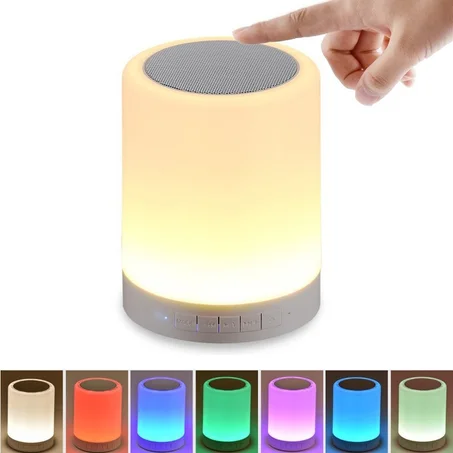 LED مكبر الصوت بإضاءة متعددة الألوان