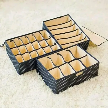 طقم ترتيب بـ 3 قطع "ضد الغبار" - Pack 3 Rangement Anti-poussière